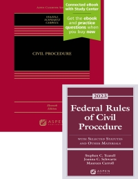 表紙画像: Digital Bundle: Civil Procedure, Eleventh Edition and Federal Rules of Civil Procedure: With Selected Statutes and Other Materials, 2023 Supplement 11th edition 9798889064701