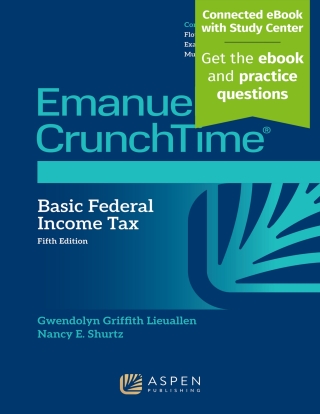 Cover image: Emanuel CrunchTime for Basic Federal Income Tax 5th edition 9781454852261