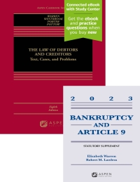 Imagen de portada: Digital Bundle: Law of Debtors and Creditors: Text, Cases, and Problems, Eighth Edition and Bankruptcy & Article 9: 2023 Statutory Supplement 8th edition 9798889067115