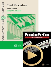 Cover image: Digital Bundle: Examples & Explanations for Civil Procedure, Ninth Edition with PracticePerfect Civil Procedure 9th edition 9798889067221