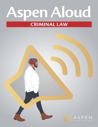 Imagen de portada: Aspen Aloud: Criminal Law 1st edition 9798889067511