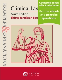 Titelbild: Examples & Explanations for Criminal Law 9th edition 9798889068068