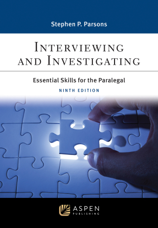 Cover image: Interviewing and Investigating 9th edition 9798889068686
