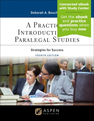 Cover image: A Practical Introduction to Paralegal Studies 4th edition 9798889068846