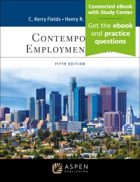 Cover image: Contemporary Employment Law 5th edition 9798889068907