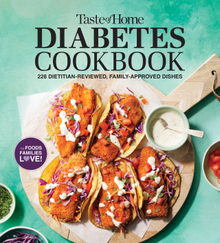Cover image: Taste of Home Diabetes Cookbook 9798889770565
