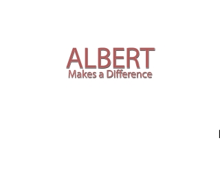 Cover image: Albert Makes A Difference 9798889828501