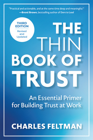 Cover image: The Thin Book of Trust, Third Edition 3rd edition 9798890570390