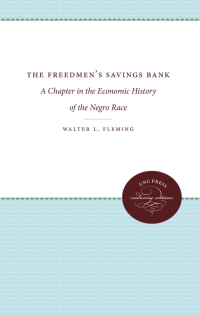 Imagen de portada: The Freedmen's Savings Bank 1st edition 9780807800423