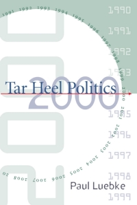 Omslagafbeelding: Tar Heel Politics 2000 1st edition 9780807847565