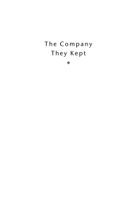 Omslagafbeelding: The Company They Kept 1st edition 9780807854068
