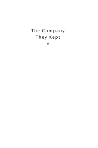 Cover image: The Company They Kept 1st edition 9780807854068