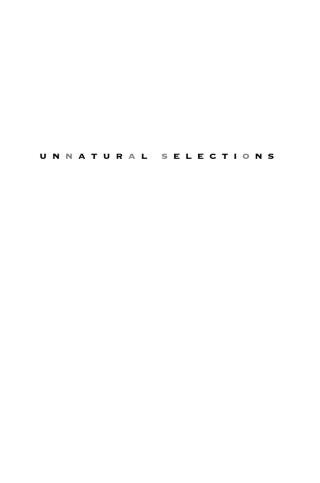 Imagen de portada: Unnatural Selections 1st edition 9780807855317