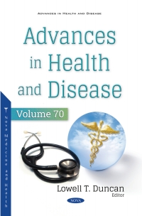 Omslagafbeelding: Advances in Health and Disease. Volume 70 9798886979480