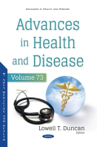 Cover image: Advances in Health and Disease. Volume 73 9798891130333