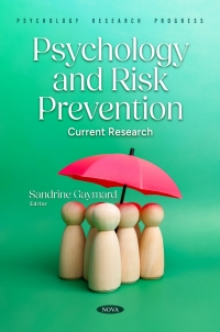 Cover image: Psychology and Risk Prevention: Current Research 9798891130074