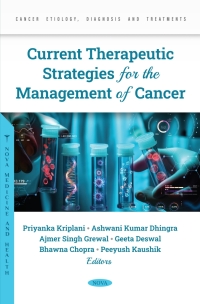 Imagen de portada: Current Therapeutic Strategies for the Management of Cancer 9798891131330