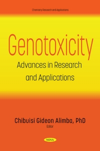 Imagen de portada: Genotoxicity: Advances in Research and Applications 9798891131286