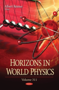 Cover image: Horizons in World Physics. Volume 311 9798891131927