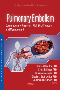 صورة الغلاف: Pulmonary Embolism: Contemporary Diagnosis, Risk Stratification and Management 9798891131750