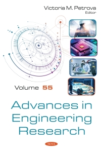 Omslagafbeelding: Advances in Engineering Research. Volume 55 9798891133266