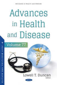 Cover image: Advances in Health and Disease. Volume 77 9798891133013