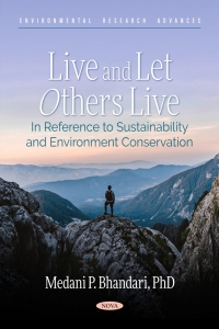 Imagen de portada: Live and Let Others Live - In Reference to Sustainability and Environment Conservation 9798891133440