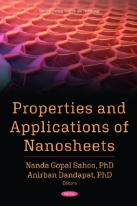 Cover image: Properties and Applications of Nanosheets 9798891133815