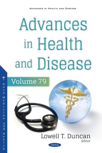 表紙画像: Advances in Health and Disease. Volume 79 9798891134928