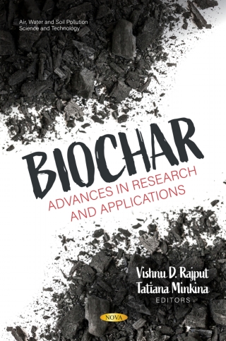 Cover image: Biochar: Advances in Research and Applications 9798891136571