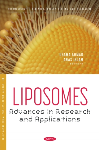 Cover image: Liposomes: Advances in Research and Applications 9798891136366