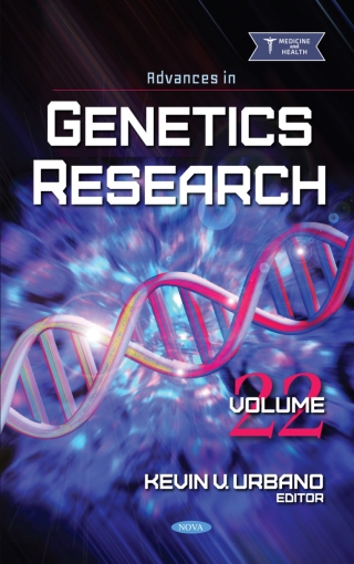 Cover image: Advances in Genetics Research. Volume 22 9798891136939