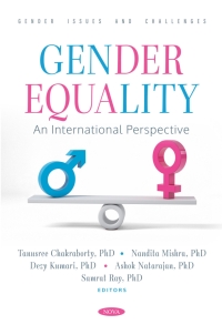 Cover image: Gender Equality: An International Perspective 9798891136533