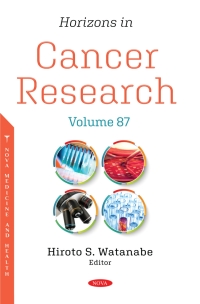 表紙画像: Horizons in Cancer Research. Volume 87 9798891138858