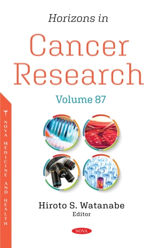 صورة الغلاف: Horizons in Cancer Research. Volume 87 9798891138858