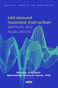 Cover image: Ultrasound Assisted Extraction: Methods and Applications 9798891138742