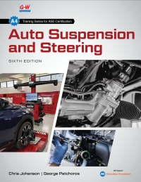 Cover image: Auto Suspension and Steering 6th edition 9798888172117