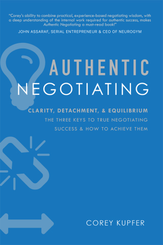 Cover image: Authentic Negotiating 9781599325958