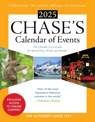 صورة الغلاف: Chase's Calendar of Events 2025 68th edition 9798892050234