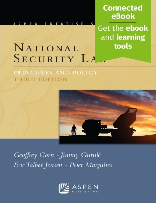 Cover image: Aspen Treatise for National Security Law 3rd edition 9798889061946