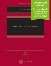 Cover image: The First Amendment 3rd edition 9798892072328