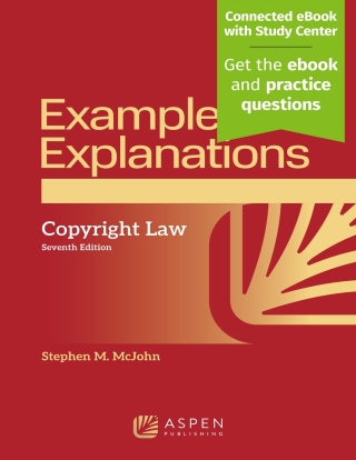 Cover image: Examples & Explanations for Copyright Law 7th edition 9798892073776