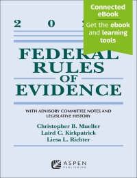 Omslagafbeelding: Federal Rules of Evidence 9798892077361