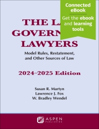 Cover image: The Law Governing Lawyers 9798892077637
