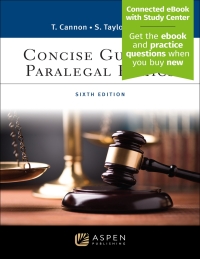 Cover image: Concise Guide to Paralegal Ethics 6th edition 9798892078610