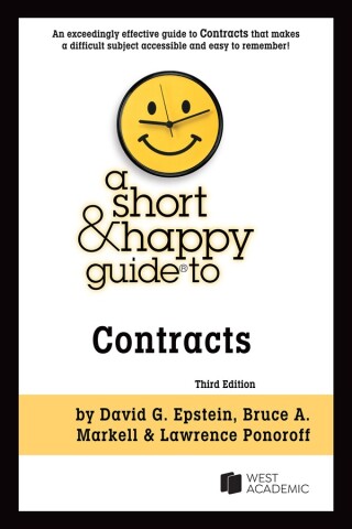 Cover image: A Short & Happy Guide to Contracts 3rd edition 9798887866406