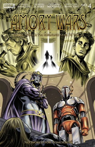 Cover image: Amory Wars, The: No World for Tomorrow #4 9798892154550