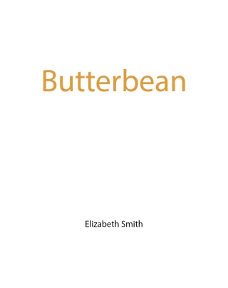 Cover image: Butterbean 9798892214391