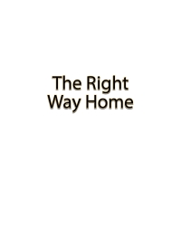 Cover image: The Right Way Home 9798892214537