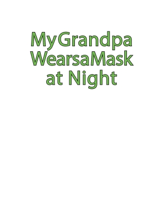 Imagen de portada: My Grandpa Wears a Mask at Night 9798892216067